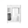 Gabinete Gamer Forcefield White Ghost Frontal E Lateral Em VIdro PCYES - GFFWGP