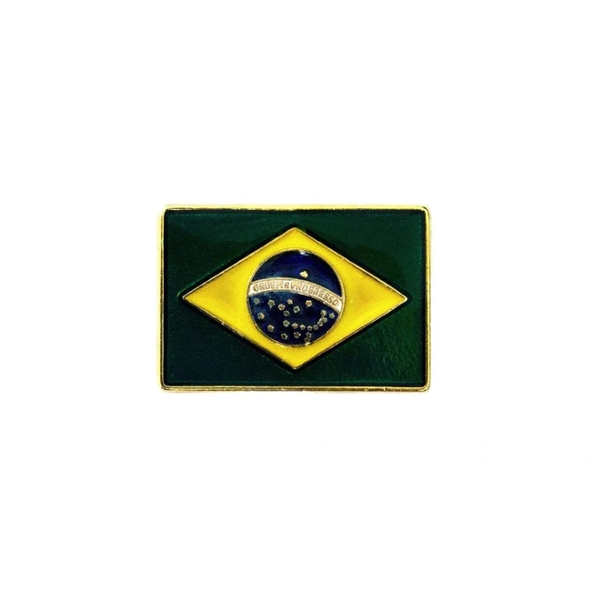 Bandeira do Brasil de Metal 1525mm (Boton)