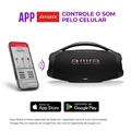 Caixa De Som Boombox Aiwa 200w Bluetooth - 4899-01