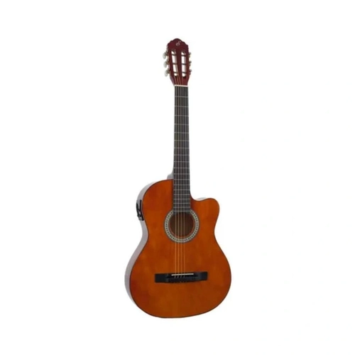 Violao Eletroacustico Aco Flat C/ Cutaway Sf-14ceq Natural Giannini