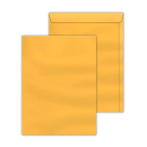 Envelope Saco Kraft Ouro 80g 240X340mm Unidade Scrity