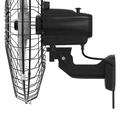 Ventilador De Parede Ventisol Steel 50cm Preto Bivolt