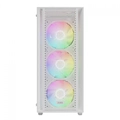 Gabinete Gamer Gamdias Vidro Lateral ARGB Elite Branco - Aura GC2
