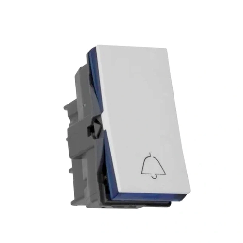 Modulo Pulsador Campainha Legrand Pial Plus+ 2a 250v B.parafuso 1m Branco  611002bc