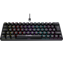 Teclado Gamer Mecânico Fortrek Gravity 65 Compact Preto - 82997