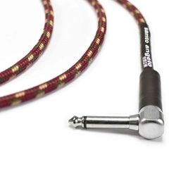 Cabo de Guitarra Angel Tx 0,30mm P10/p10 90º 10ft 3,05m Textil