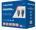 Cabo HDMI, Aquário, 4K15, 4K, Macho X Macho, 2.0, 15M