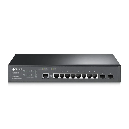 Switch Gerenciável L2 Com 08 Portas Tp-link Tl-sg3210 Giga 2sfp
