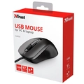 Mouse Usb Trust Preto - Carve