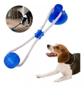 Brinquedo Puxador com Ventosa e Bola para  Cães