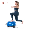 Meia Bola Suíça Pilates Yoga Step com Alça Essencefit