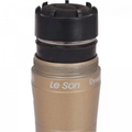 Microfone De Mão Leson Ls58 Dinâmico Champanhe