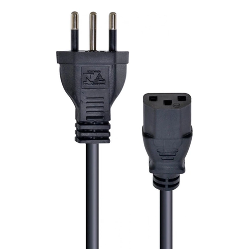 Cabo de Força Tripolar para Fonte 3x0,50 Mm 250v - 2 Mts (10 Un)