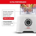 Liquidificador Arno Power Max Ln51 700w 3,1l Branco - 110v