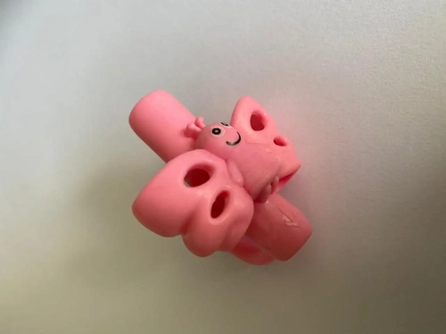 Apoio Ergonômico Adaptador Escrita 3 Dedos - Modelo Abelhinha