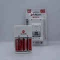 Carregador Pilhas AA / AAA e Bateria 9v MOX  MO-CB792 Com 4 pilhas 3600Mah Rec. - Bivolt