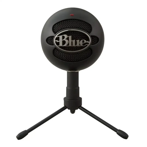 Microfone Logitech Blue Snowball Ice Preto Usb - 988-000067