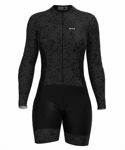 Macaquinho de Ciclismo Feminino Peônia