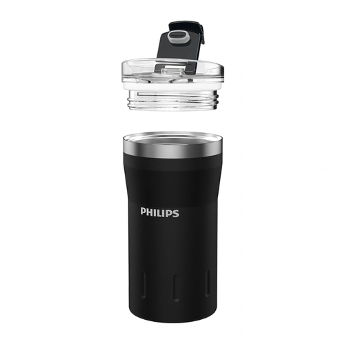Copo Térmico Com Tampa AWP2654BK Preto 350ml Philips