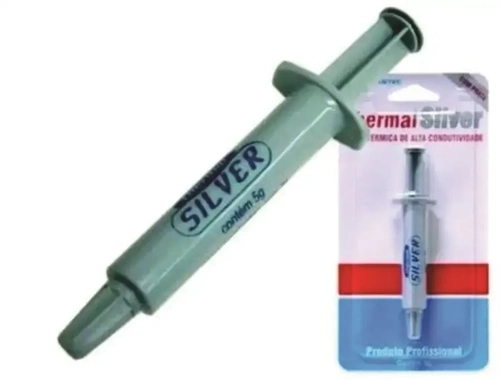 Pasta Térmica Silver Especial Prata Seringa 5Gr Implastec