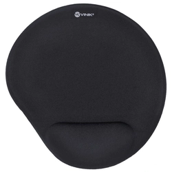 Mouse Pad Com Apoio de Pulso Em Gel Mpg-10p Preto