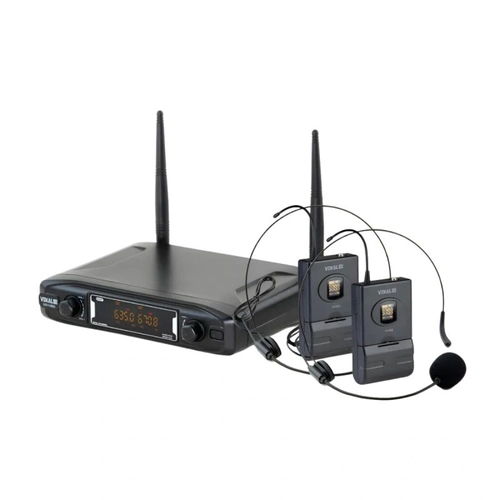 Microfone Sem Fio Mao Simples Uhf Vs148sm Vokal