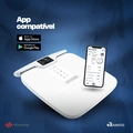 Balança Bioimpedância 55 Análises Corporais Digital e com Bluetooth - Relaxshop Bio Ultra Branca