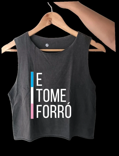 Cropped Stone Regata E Tome Forró