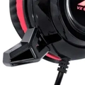 Fone de Ouvido Headset Vx Gaming Taranis V2 P2 Com Microfone - Preto e Vermelho