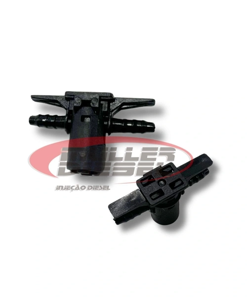 CONEXÃO DE RETORNO TEE PARA INJETOR PIEZO BOSCH - IVECO DAILY E AMAROK 02-07-135 OMS