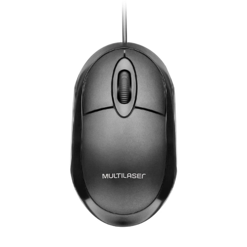Mouse Óptico Classic Box USB 1200DPI Preto - MO300