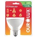 Lampada Superled Par 30 9w Bivolt 36 3000k Ourolux