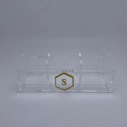 Porta saches - Logo alto relevo inicial ou desenho