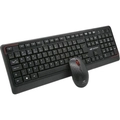 Kit Teclado e Mouse Sem Fio C3tech W70bk Preto