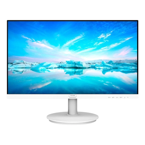 Monitor Philips Série V8 21,5" 75hz Adaptive-sync Va Branco - 221v8lw