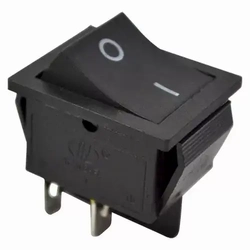 Chave Gangorra Interruptor Kcd4-201c 4t 16a Preto