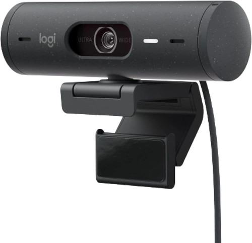Webcam Logitech Brio 500 Preta Full Hd 960-001412-c