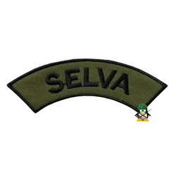 Distintivo Semicircular Bordado de Baixa Visibilidade - Manicaca (Selva)