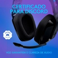 Headset Gamer Logitech G335 Estereo, 3.5mm para PC/ PlayStation/ Xbox/ Switch/ Mobile, Driver 40mm, Preto - 981-000977