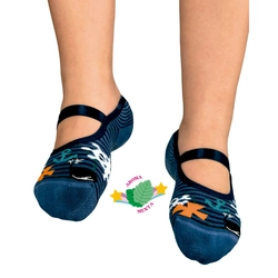 Sapatilha Estampada Antiderrapante Leke - Masculina