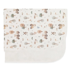 Manta com Forro Avulsa Estampado Masculina – Fazendinha