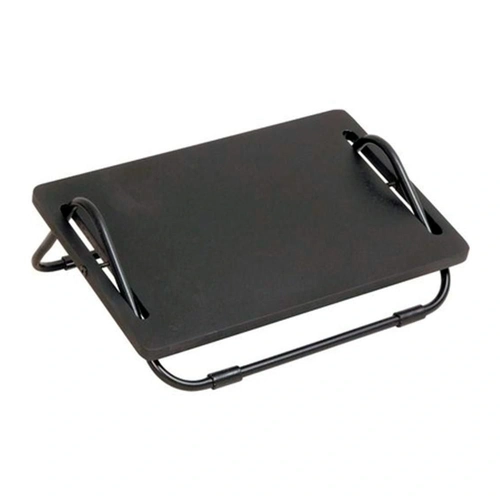 Suporte Apoio para os pés Mdf Preto, regulável