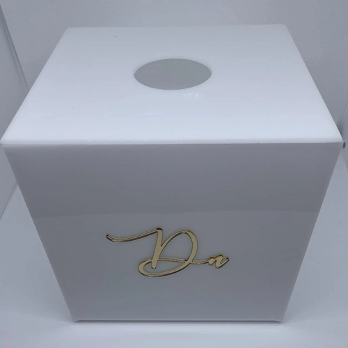 Caixa para descarpack 7 litros - Logo alto relevo inicial ou desenho