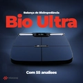 Balança Bioimpedância 55 Análises Corporais Digital e com Bluetooth V1