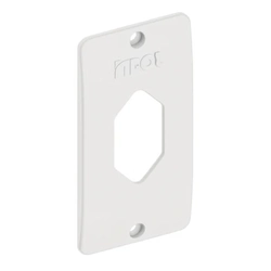 Tampa Tomada Hexagonal Vertical Branca 3/4 – Inpol 152