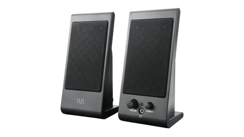 Caixas de Som 2.0 3w Rms Alimentação Usb Conexão P2 Controle Volume - Sp009