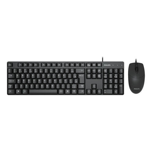 Kit Teclado e Mouse Philips SPT6254