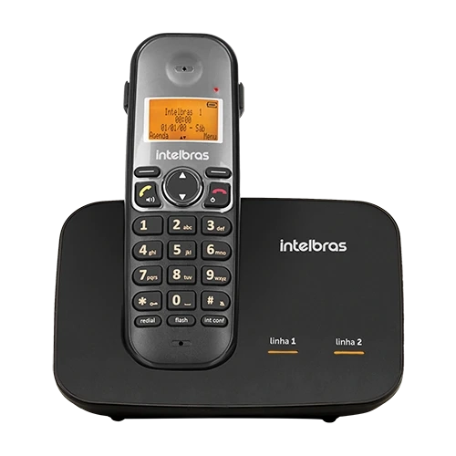 TELEFONE SEM FIO TS 5150 (PRETO) - INTELBRAS