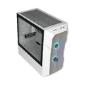 Gabinete Td300 Mesh - Mini Tower - Lateral de Vidro Temperado - Branco - Td300-wgnn-s00
