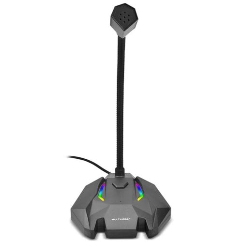 Microfone Multilaser Gamer Usb Com Led - Ph363